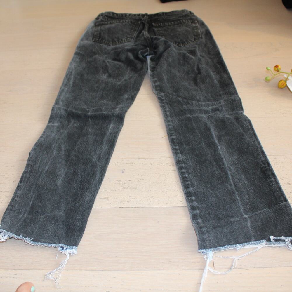 REVICE DENIM Stretch Two Tone Ex-Boyfriend Harlow Wash Celebrity High Rise | 26 - Picture 9 of 12